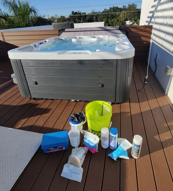 hot tub cleaning winter park