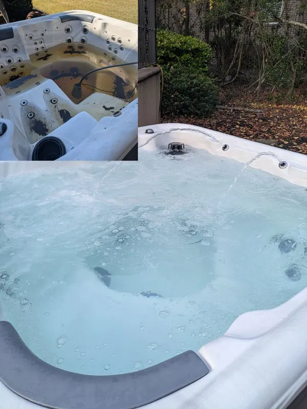hot tub cleaning-Savannah Ga