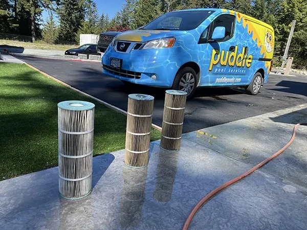 pool filter cleaning - coquitlam