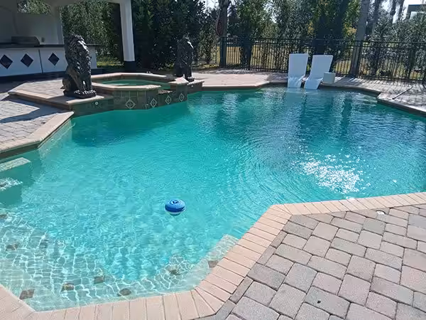 commercial pool cleaning