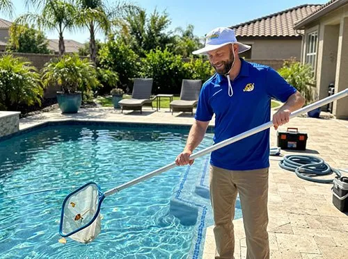 pool skimming arlington texas