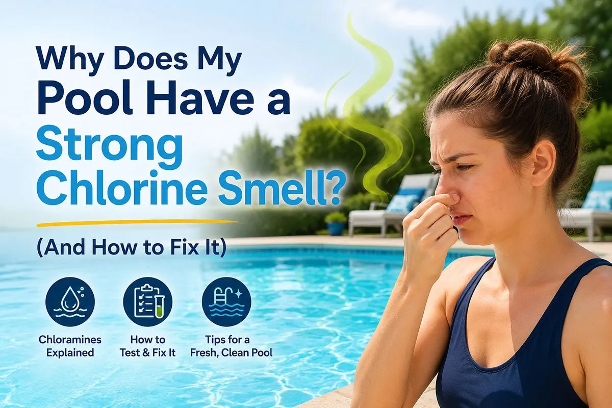 Why Does My Pool Have a Strong Chlorine Smell? (And How to Fix It)