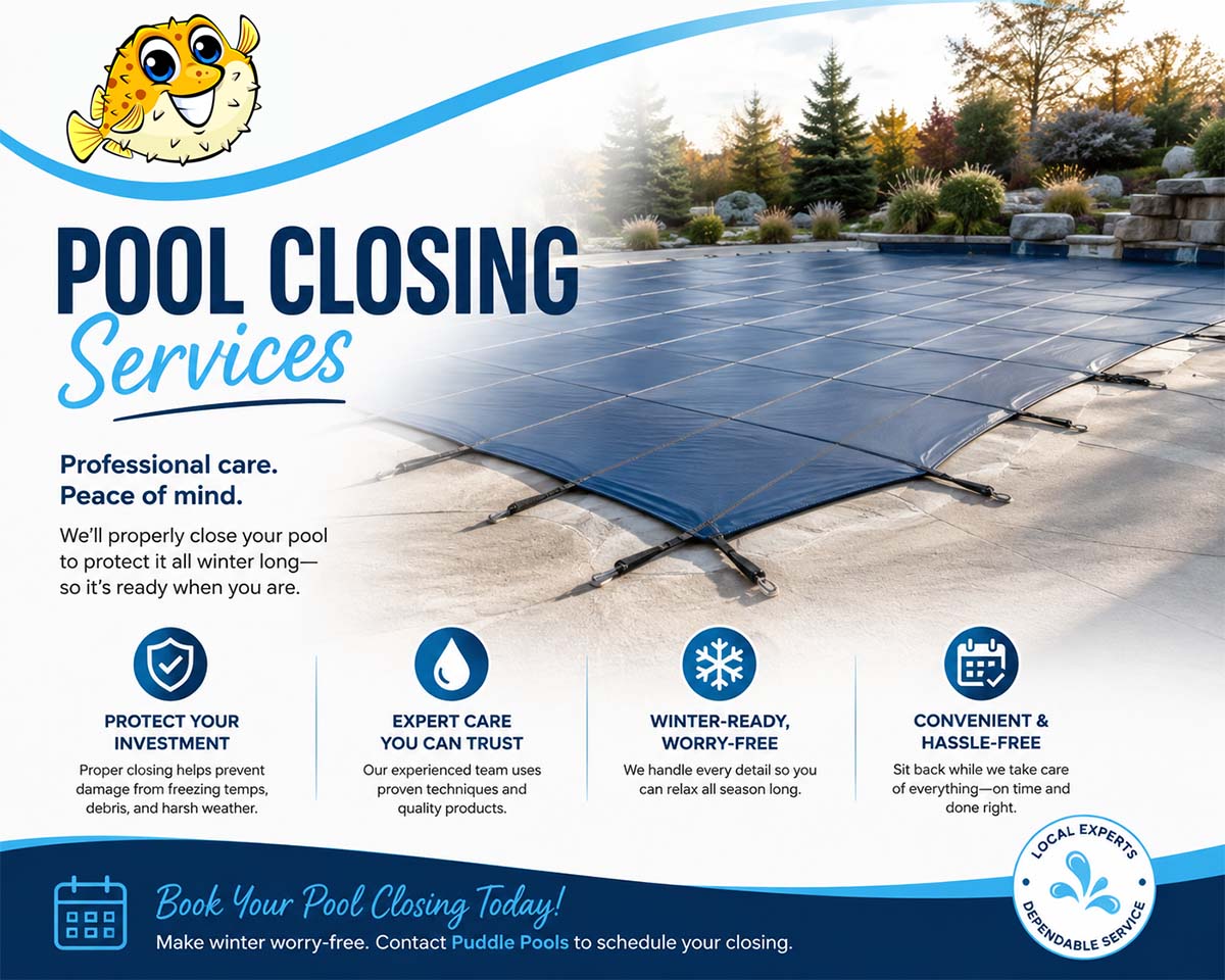 When to Close Your Swimming Pool & Why Professional Winterization Matters