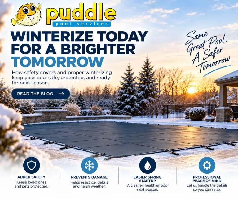 Pool Safety Covers and Winterizing Your Pool