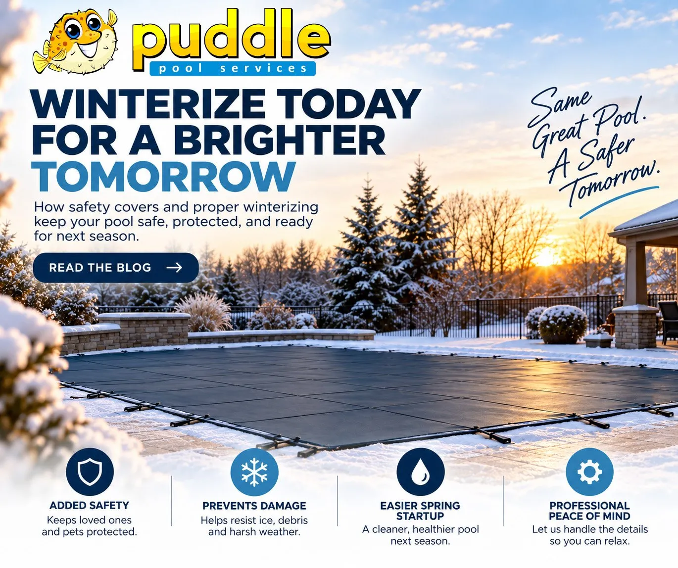 The Ultimate Guide to Pool Safety Covers and Winterizing Your Pool